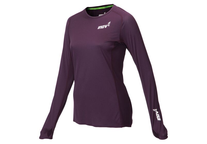 Koszulka Inov-8 Base Elite 2.0 Long Sleeve Damskie Fioletowe QID-261795